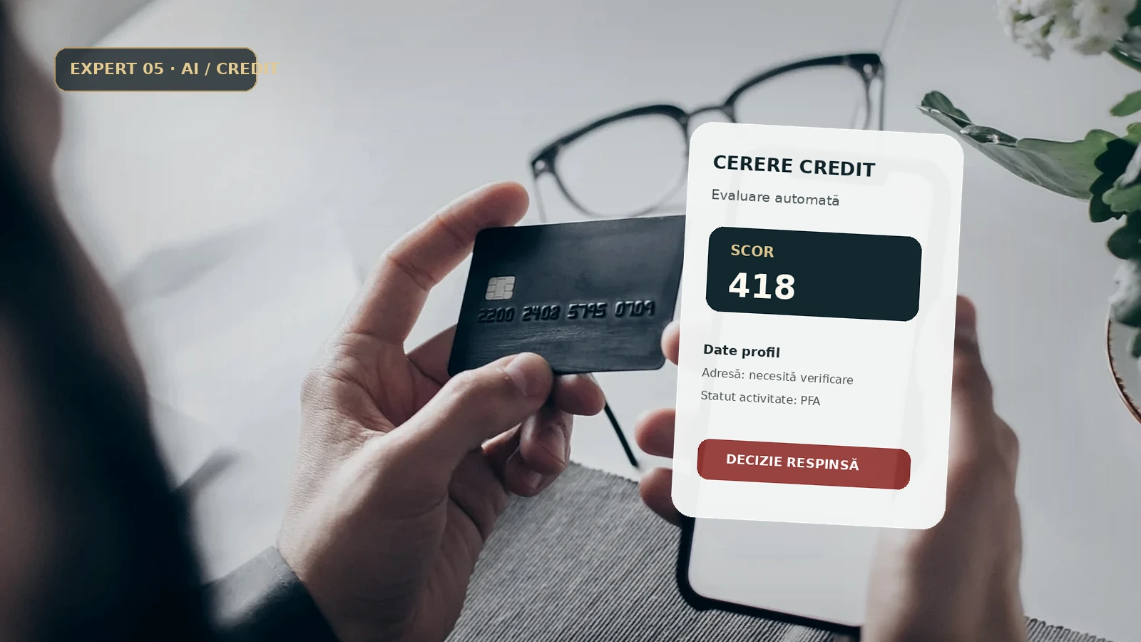 Scor de credit automatizat 418