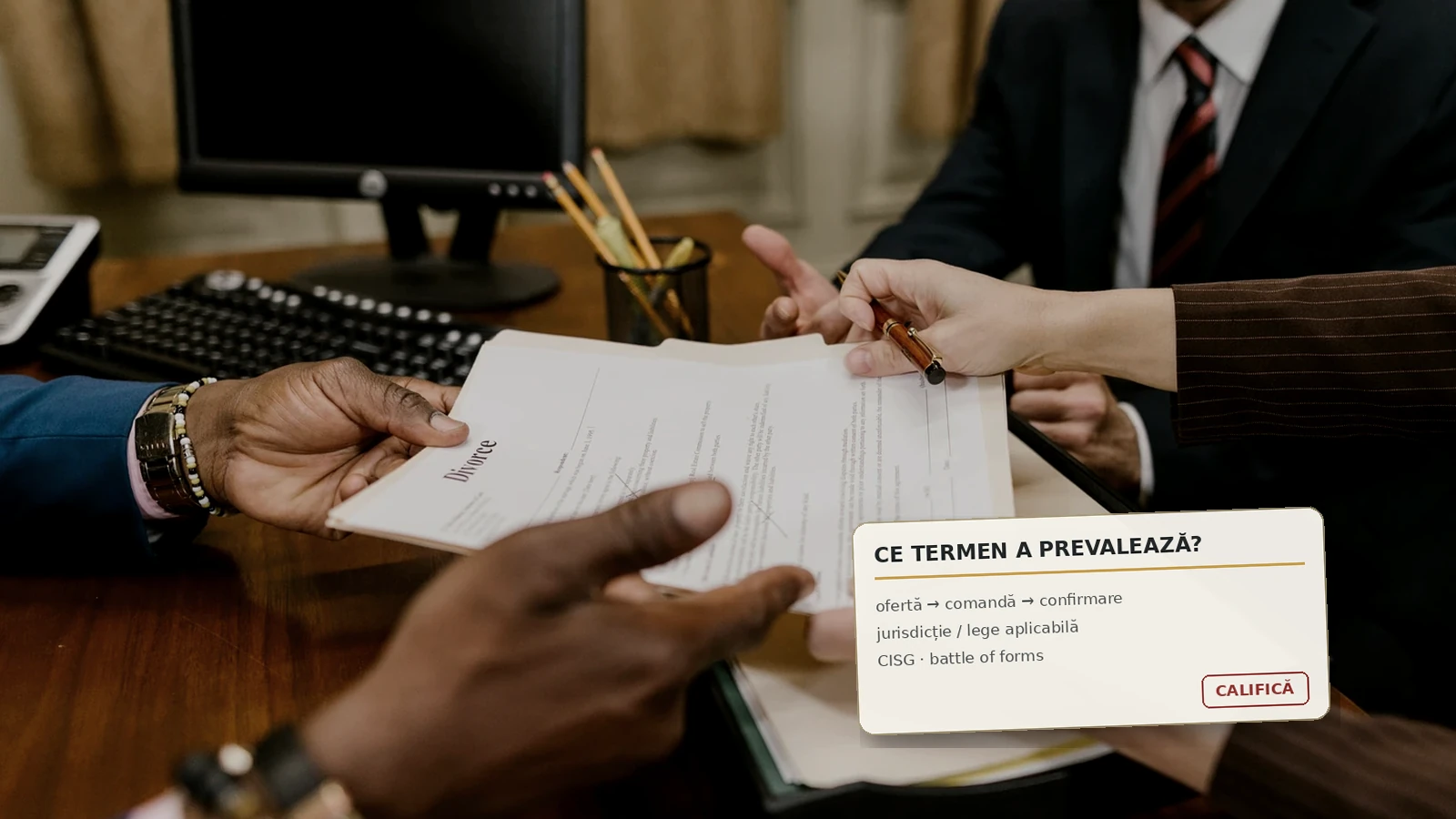 Matrice Expert de formare, forum și lege aplicabilă